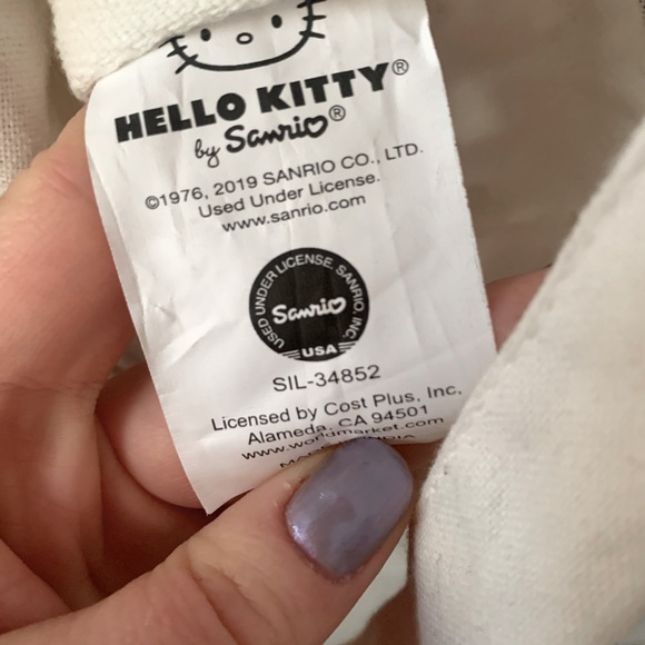 Sanrio Hello Kitty white tote bag - Picture 2 of 3